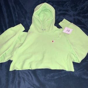 Champion Crop Hoodie